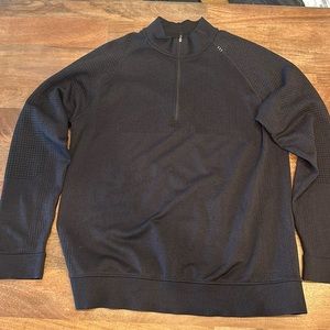 Lululemon 1/4 zip sweater black XL